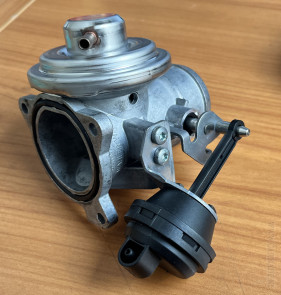 EGR met vacuumklep (Nieuw), Audi, Chrysler, Dodge, Jeep, Mitsubishi, Skoda, Volkswagen